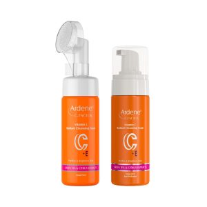 فوم شوینده و شفاف کننده پوست صورت حاوی ویتامین C آردن سی فکتور