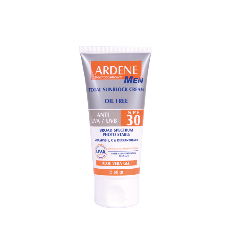 کرم ضدآفتاب SPF30 آقایان آردن